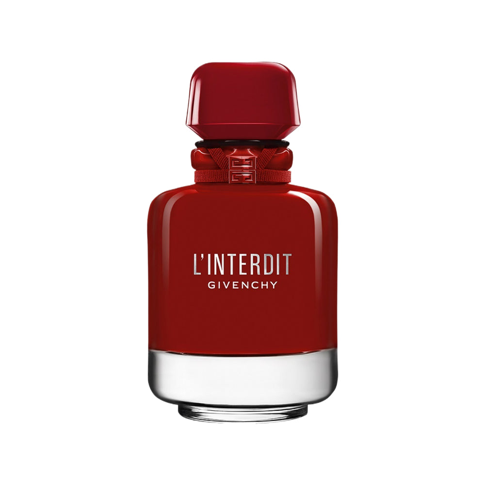 L'Interdit Rouge Ultime Eau de Parfum 80ml - Luxury Women's Perfume by Givenchy, Floral Fruity Scent for Date Night & Special Occasions