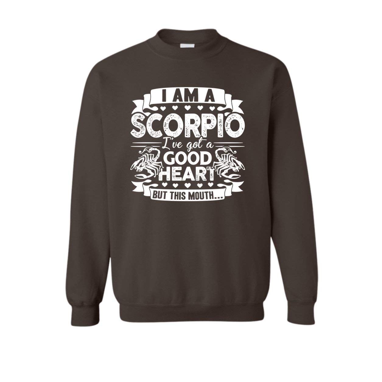 I Am A Scorpio Adult Sweatshirt - Zodiac Themed Pullover for Men & Women - Perfect for Birthday Gifts, Astrology Lovers & Casual Wear