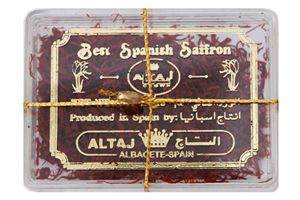Premium Spanish Saffron Threads - 100% Pure TRS Brand (2g) - Perfect for Paella, Risotto & Gourmet Cooking