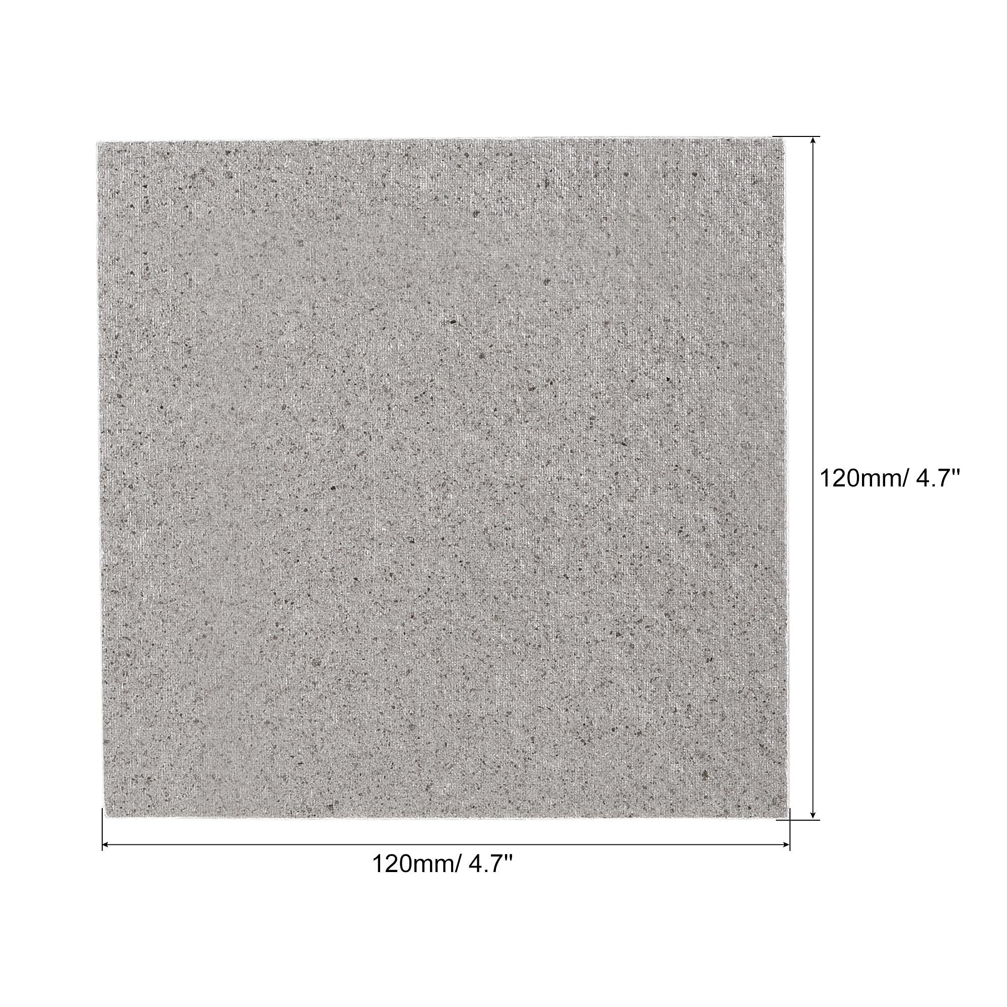 uxcell Microwave Oven Waveguide Cover Mica Plate Sheet - 4.7 x 4.7 Inch Square Insulation Board Repair Kit (4-Pack) - Replacement Part for Microwave Repair & Maintenance