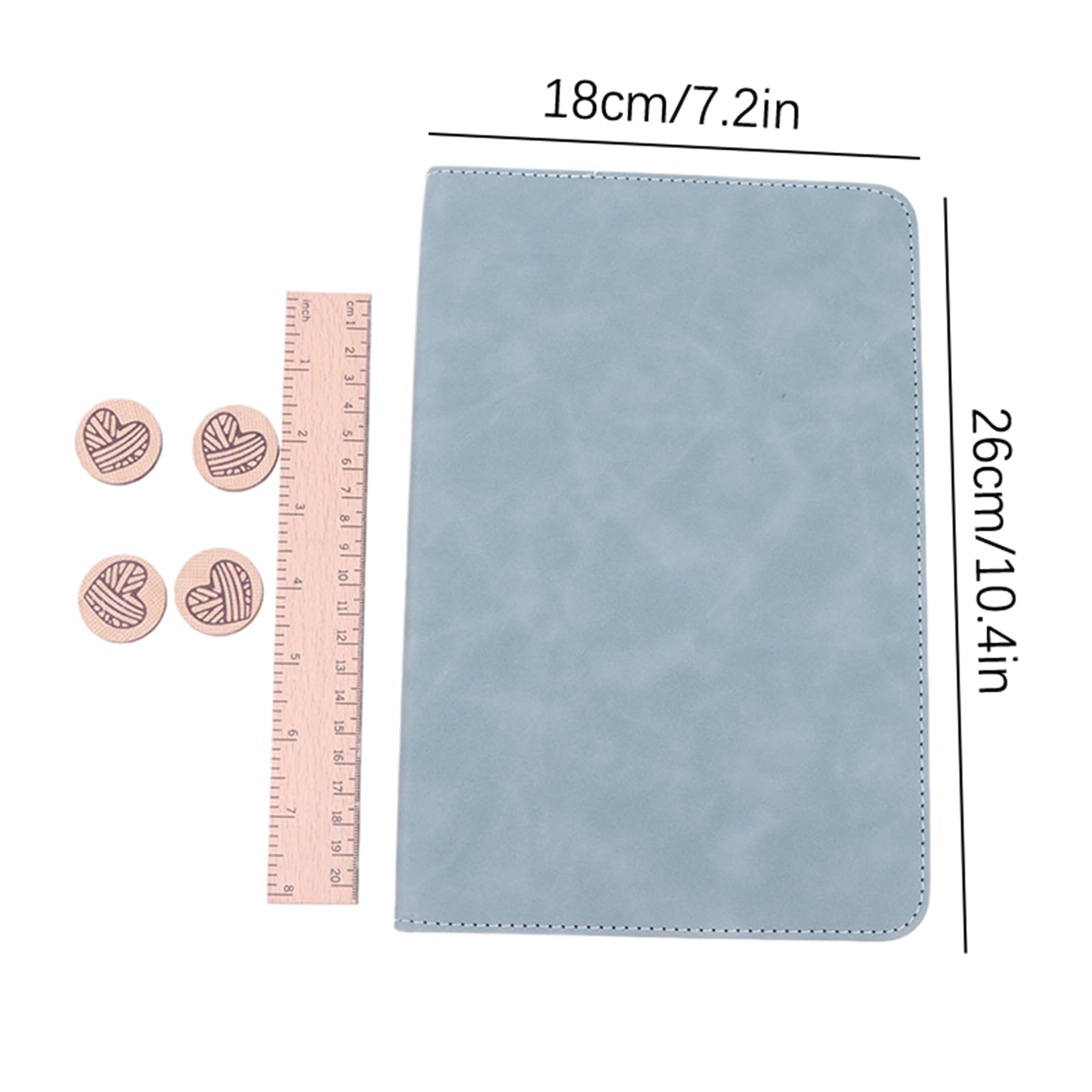 Knitting Chart Holder - Crochet Pattern Organizer & Needle Arts Accessory for Knitting and Crocheting Projects | Perfect for Crafting, DIY Gifts, and Home Decor