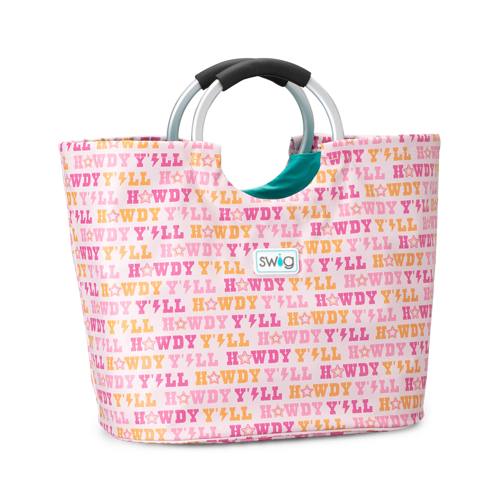 Stylish Loopi Tote Bag for Women - Durable Cotton Shopping Bag with Long Handles - Perfect for Groceries, Beach, Work & Travel