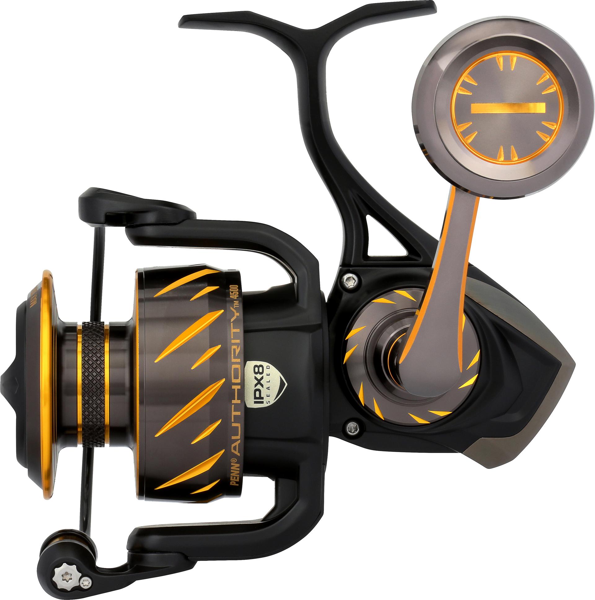 Authority® Spinning Reel - High Performance Saltwater Fishing Reel with Smooth Drag System | Perfect for Surf Fishing, Pier Fishing, and Offshore Angling