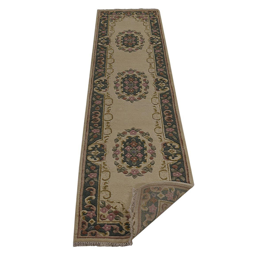 Handmade Sultan Aras Hand-Knotted Wool Rug - Traditional Persian Design for Living Room, Bedroom & Home Decor