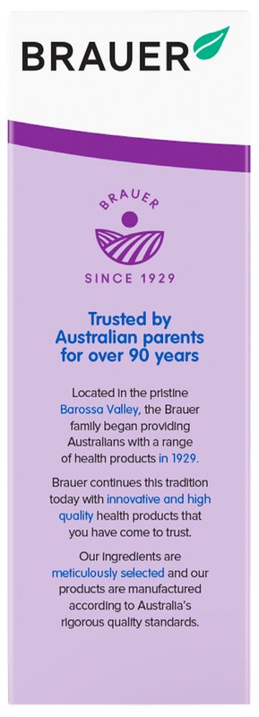 Brauer Baby & Child Runny Nose Relief Liquid - Natural Homeopathic Medicine for Cold & Allergy Symptoms - Safe for Infants & Toddlers - Perfect for Daycare, Travel & Nighttime Relief