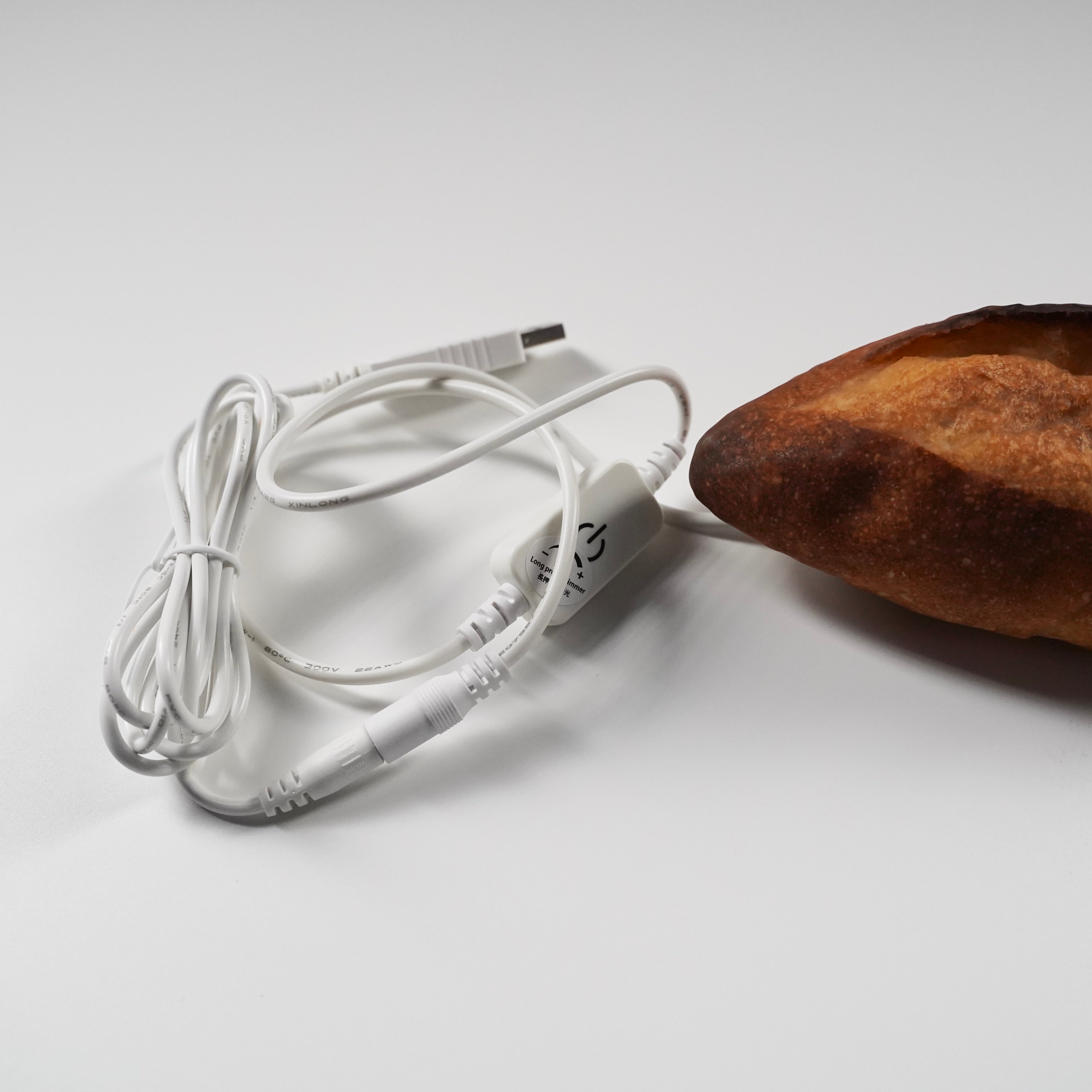 PAMPSHADE Real Bread Lamp - Artisan Boule Bread Night Light | Yukiko Morita's Unique Home Decor for Kitchen, Bedroom & Cozy Spaces