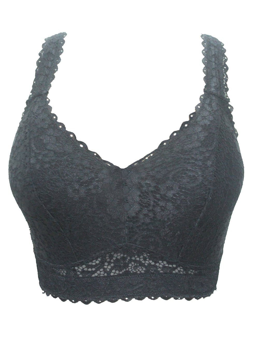 Adriana Lace Bralette - Comfortable & Sexy Women's Underwear for Everyday Wear | Perfect for Layering, Date Nights & Lounge Wear
