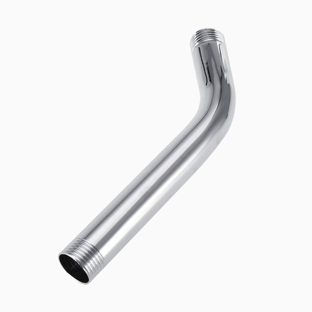Stainless Steel Shower Arm Extension - Adjustable Wall Mounted Shower Pipe for Bathroom & Home Use | Perfect for Rainfall Showerheads & Handheld Showers