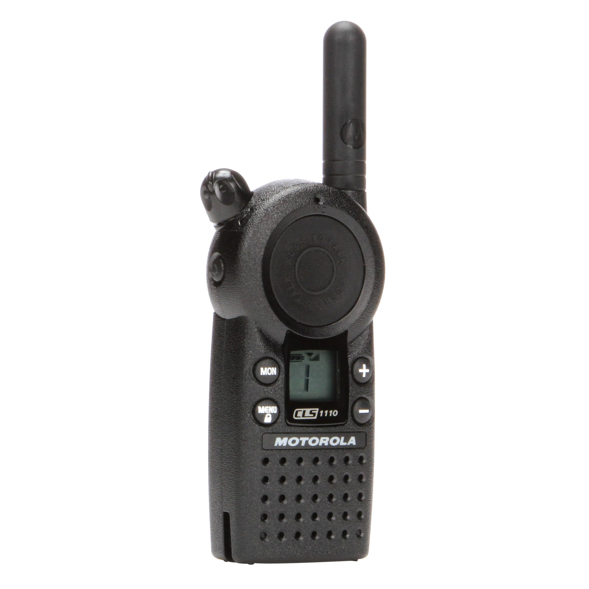 2 Pack Motorola CLS1110 UHF Two-Way Radios Walkie Talkies - Long Range Communication for Outdoor Adventures, Construction Sites & Event Coordination