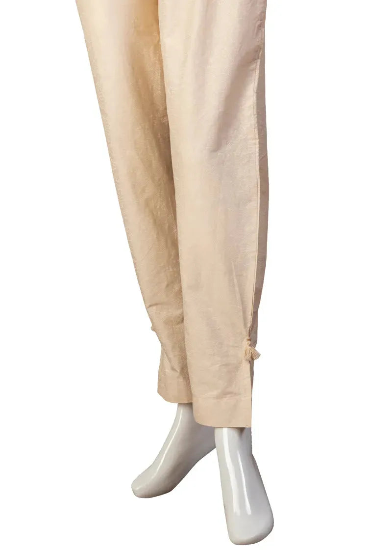 Premium Cambric Beige Trousers for Men - J. Junaid Jamshed Slim Fit Formal Pants | Office Wear, Business Attire & Special Occasions
