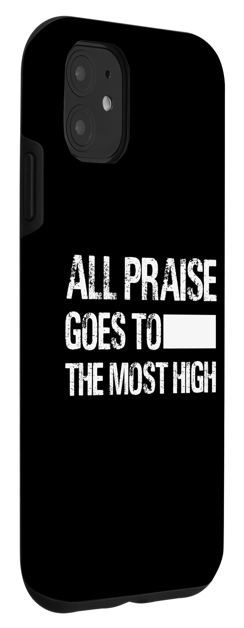 iPhone 11 Case - Black Hebrew Israelite All Praise Protective Phone Cover | Durable Slim Fit for Everyday Use & Religious Expression