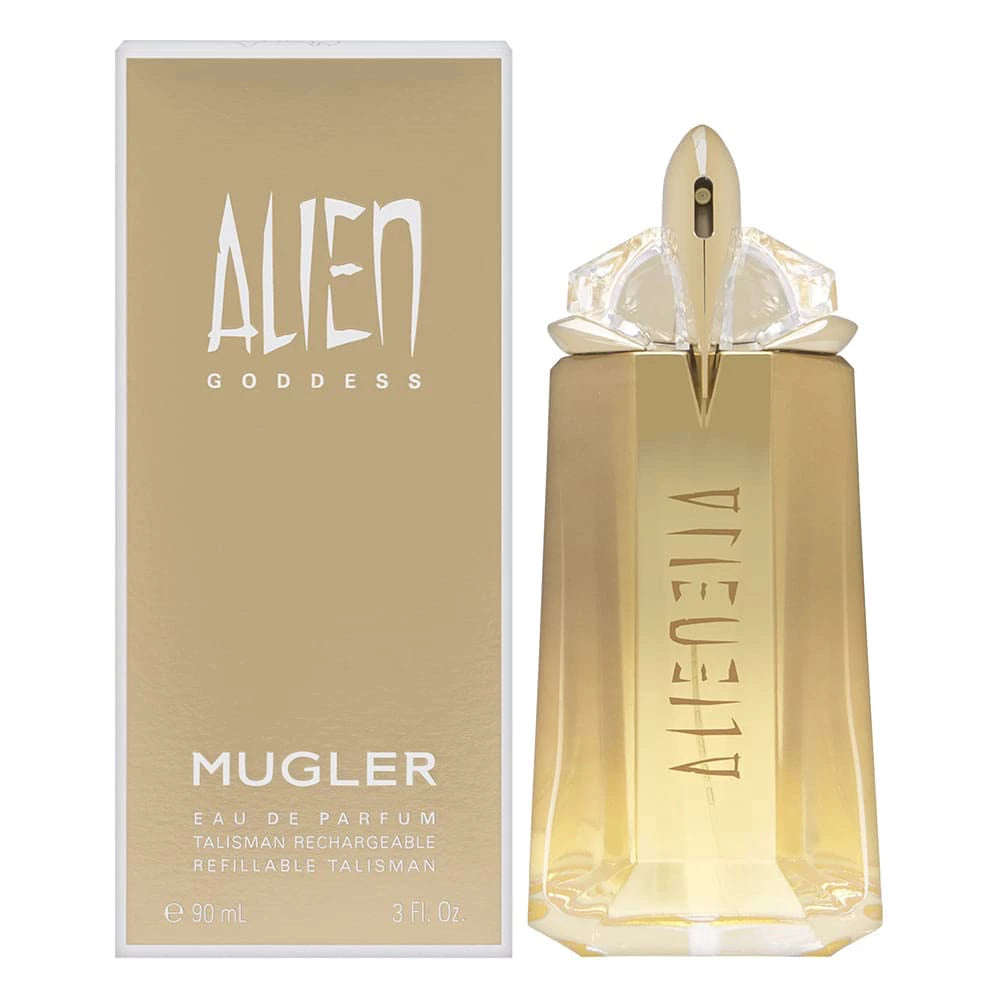 Alien Goddess by Mugler 3.0 oz Eau de Parfum for Women - Luxury Floral Vanilla Perfume for Date Night & Special Occasions