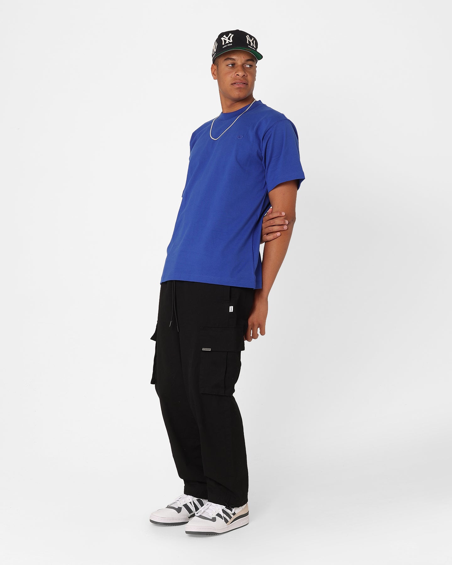 Adidas Adicolor Contempo T-Shirt for Men - Semi Lucid Blue Casual Tee | Gym, Running, Streetwear Fashion