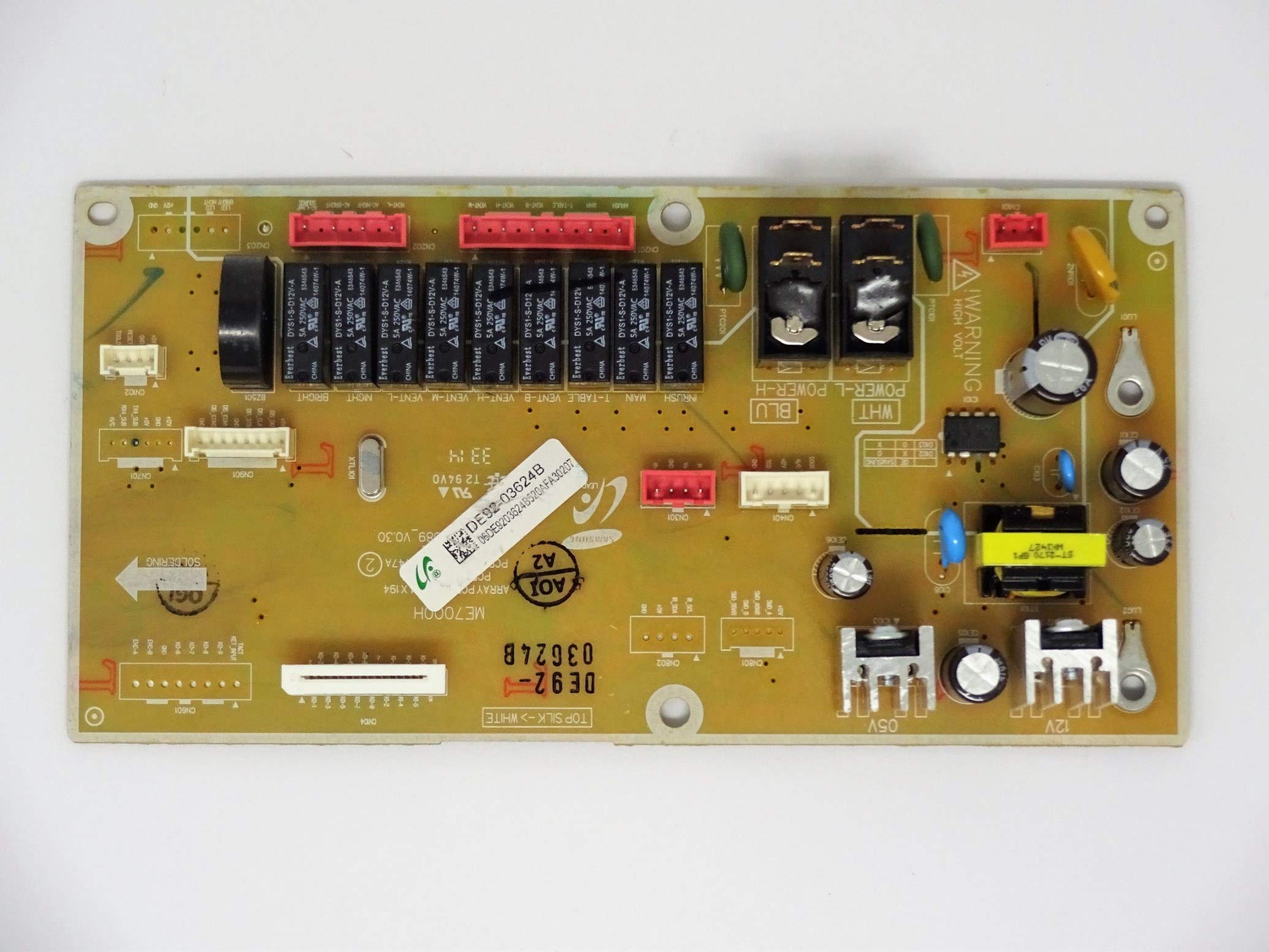 CoreCentric Remanufactured Microwave Control Board Replacement for Samsung DE92-03624B - Compatible with Samsung Microwave Ovens - Perfect for DIY Repairs & Home Appliance Maintenance
