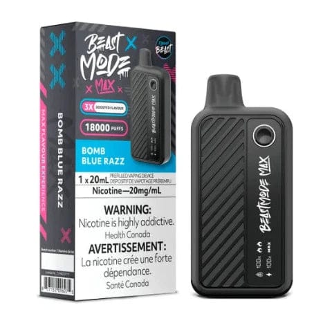 Flavour Beast Mode MAX 18K Disposable Vape - 18000 Puffs, 20mL E-Liquid, 5% Nicotine, Rechargeable USB-C, 15+ Flavors - Perfect for Travel, Parties & Long-Lasting Vaping Experience
