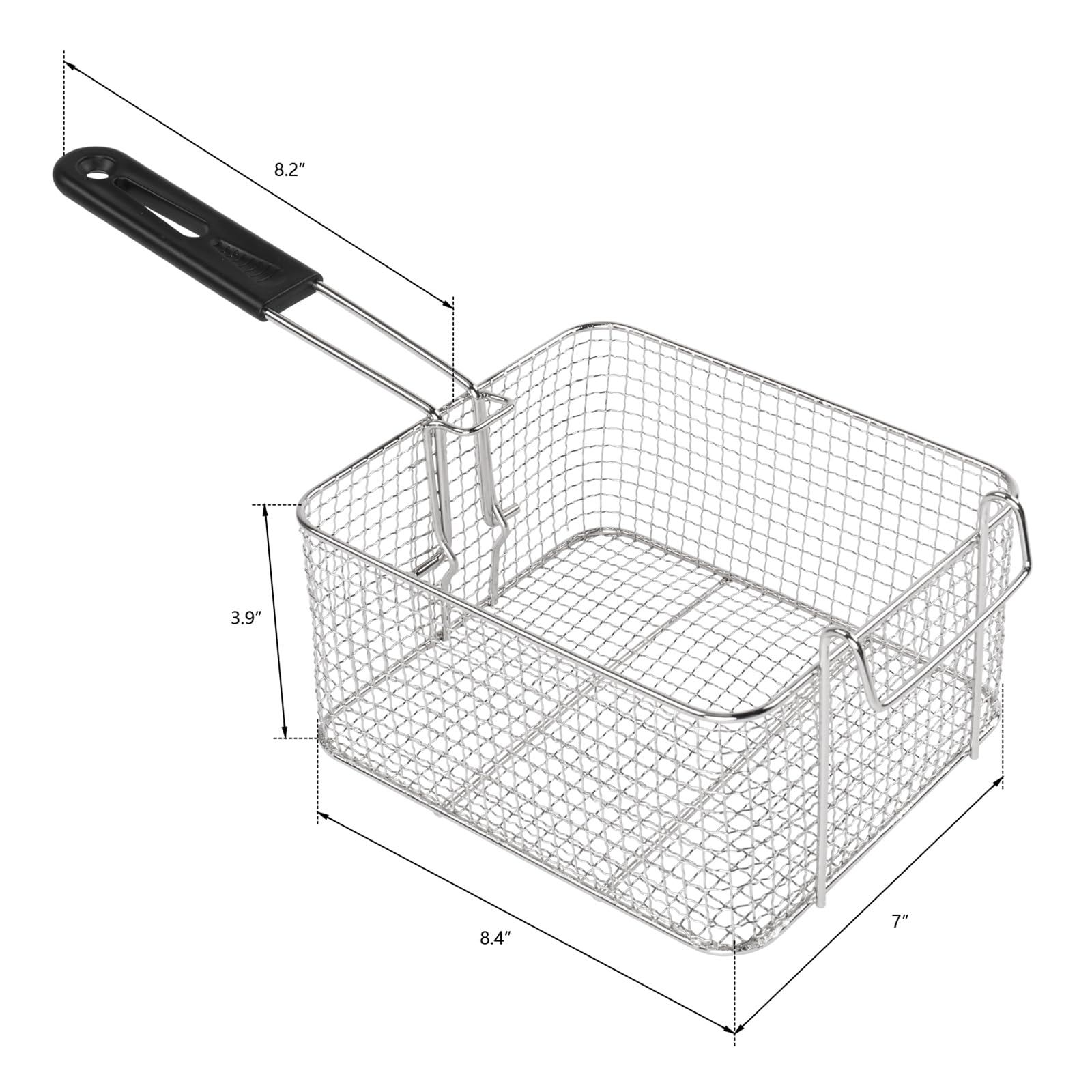 ROVSUN 22.8QT Commercial Electric Deep Fryer with 2 Baskets & Lids - 5000W Stainless Steel Countertop Fryer with Temperature Control - Perfect for French Fries, Chicken Wings, Donuts - Ideal for Restaurants, Food Trucks & Home Kitchens