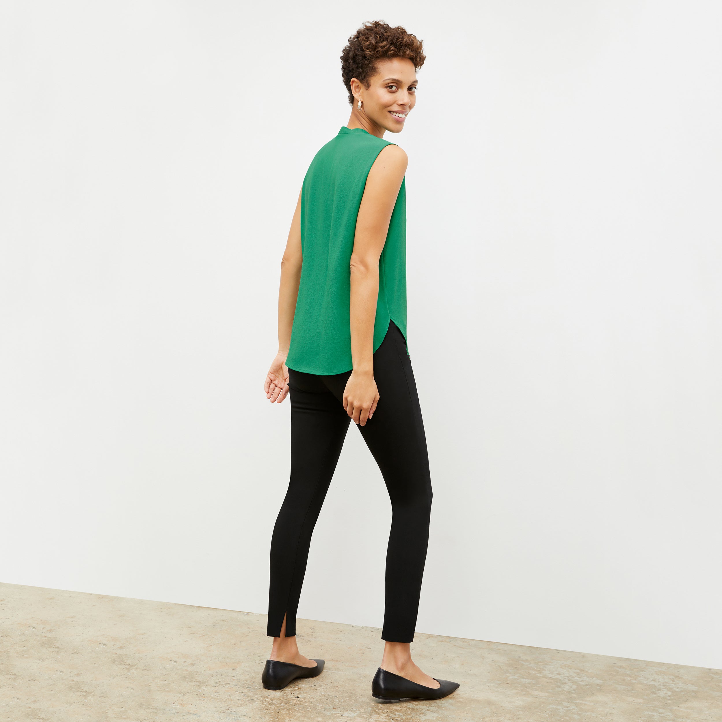 Skinny Foster PowerStretch Pants for Women - Slim Fit Stretchable Activewear in Black | Perfect for Yoga, Running & Gym Workouts