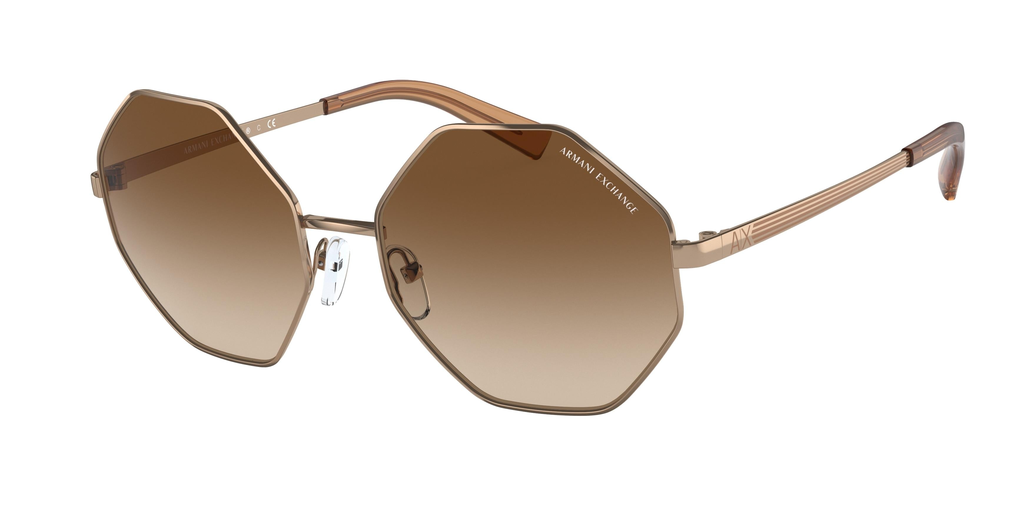 Armani Exchange 2035S Polarized Sunglasses for Men & Women - UV Protection Fashion Shades for Driving, Beach & Outdoor Activities