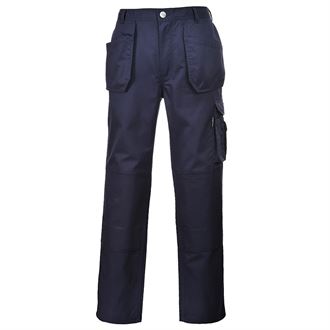 Portwest KS15 Men's Slate Grey Work Trousers - Durable & Comfortable for Construction, Warehouse & Outdoor Jobs