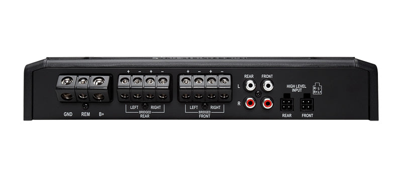 Rockford Fosgate R250X4 Prime 4-Channel Amplifier - 50W x 4 Car Audio Amp for Clear Sound | Perfect for Car Stereo Upgrades & Truck Audio Systems