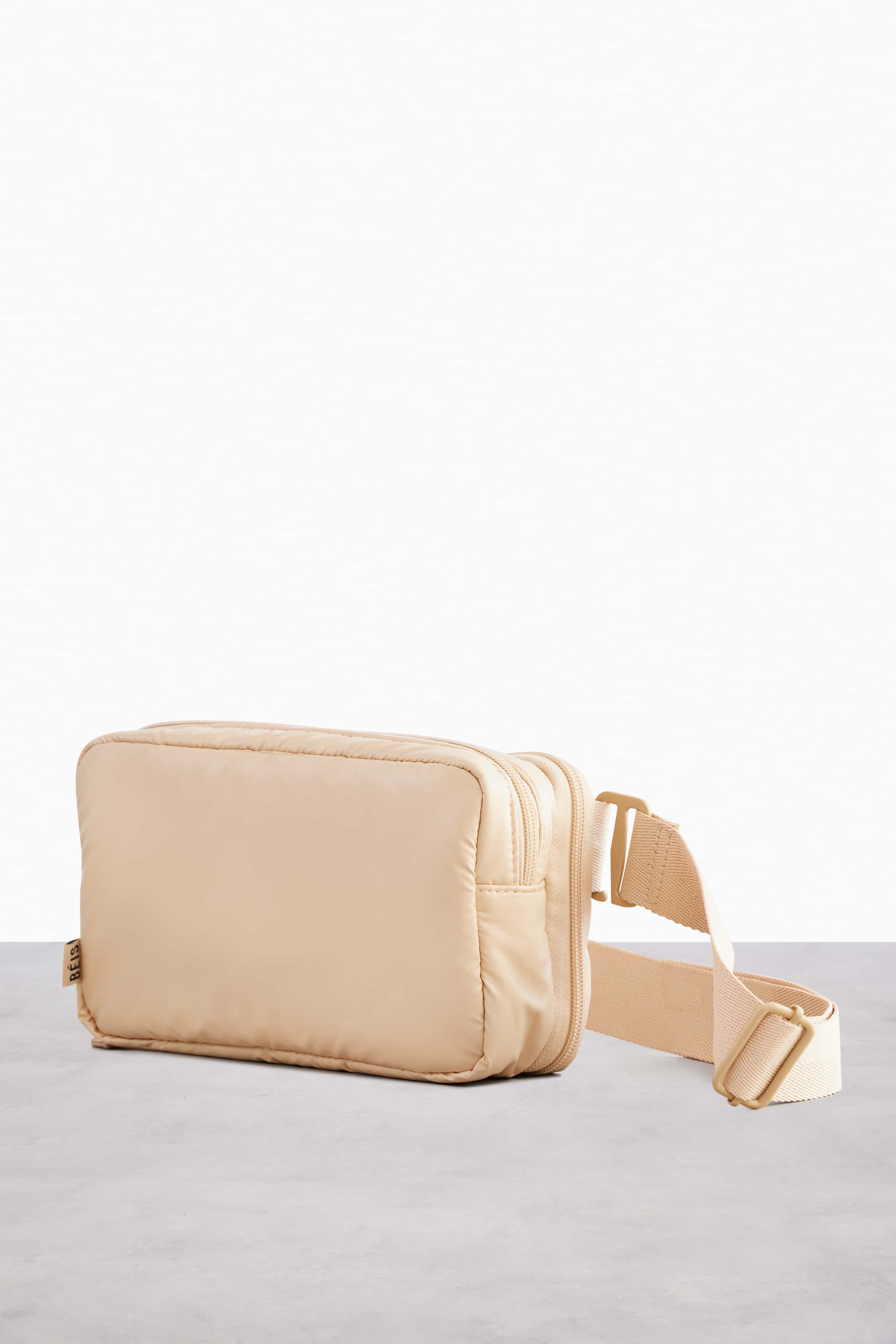 Expandable Beige Pouch - Versatile Travel Organizer for Toiletries, Cosmetics & Essentials | Perfect for Carry-On Bags, Gym & Daily Use