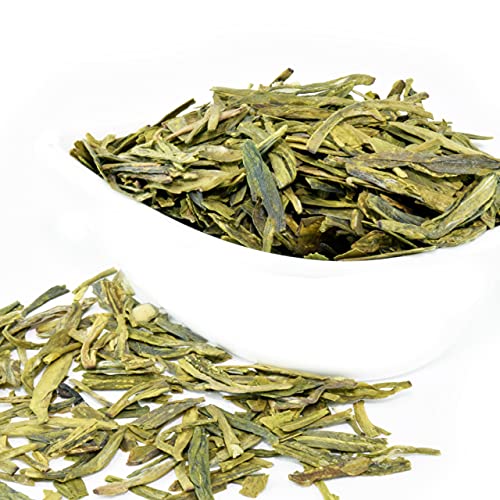 Premium Dragonwell Green Tea - T7 TEA (2oz) | Authentic Chinese Longjing Tea | Perfect for Daily Brewing, Gifts & Relaxation