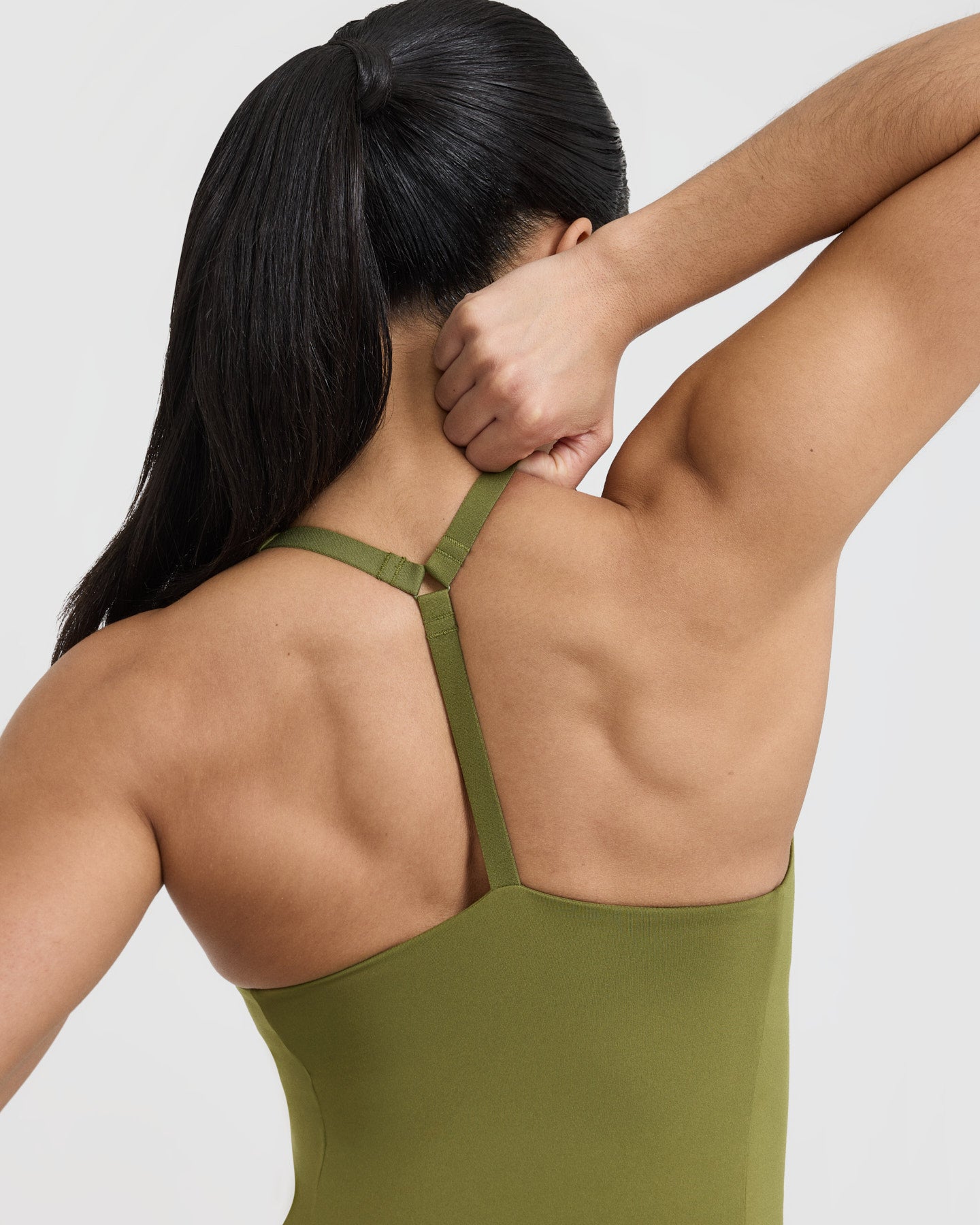 Timeless Square Neck Vest for Women - Olive Green Sleeveless Tank Top | Casual Wear, Layering, Summer Outfits
