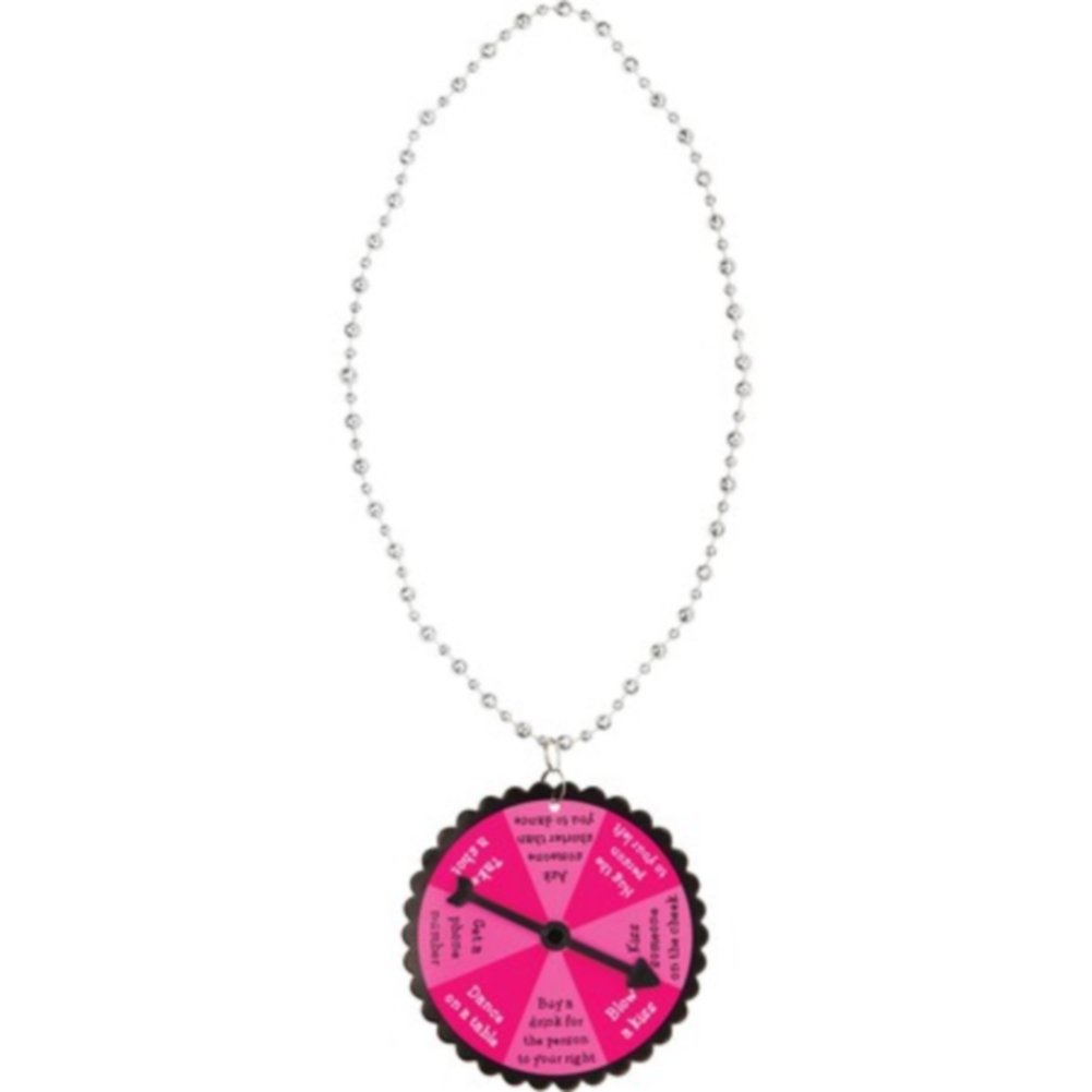 Creative Converting Spinner Necklace Game - Fun Fidget Toy for Stress Relief & Focus - Perfect for Kids, Adults, ADHD & Anxiety Relief - Great for Office, School & Travel