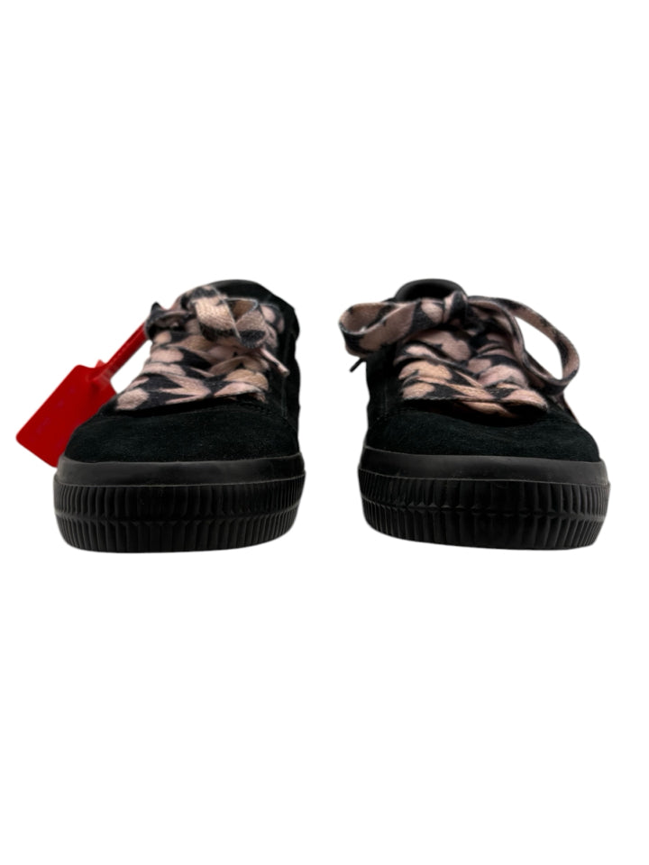 Off White Low Liquid Melt Vulcanized Suede Sneakers for Women - Size 41 (US 10.5) - Stylish & Comfortable Casual Shoes for Everyday Wear, Street Fashion & Outfits