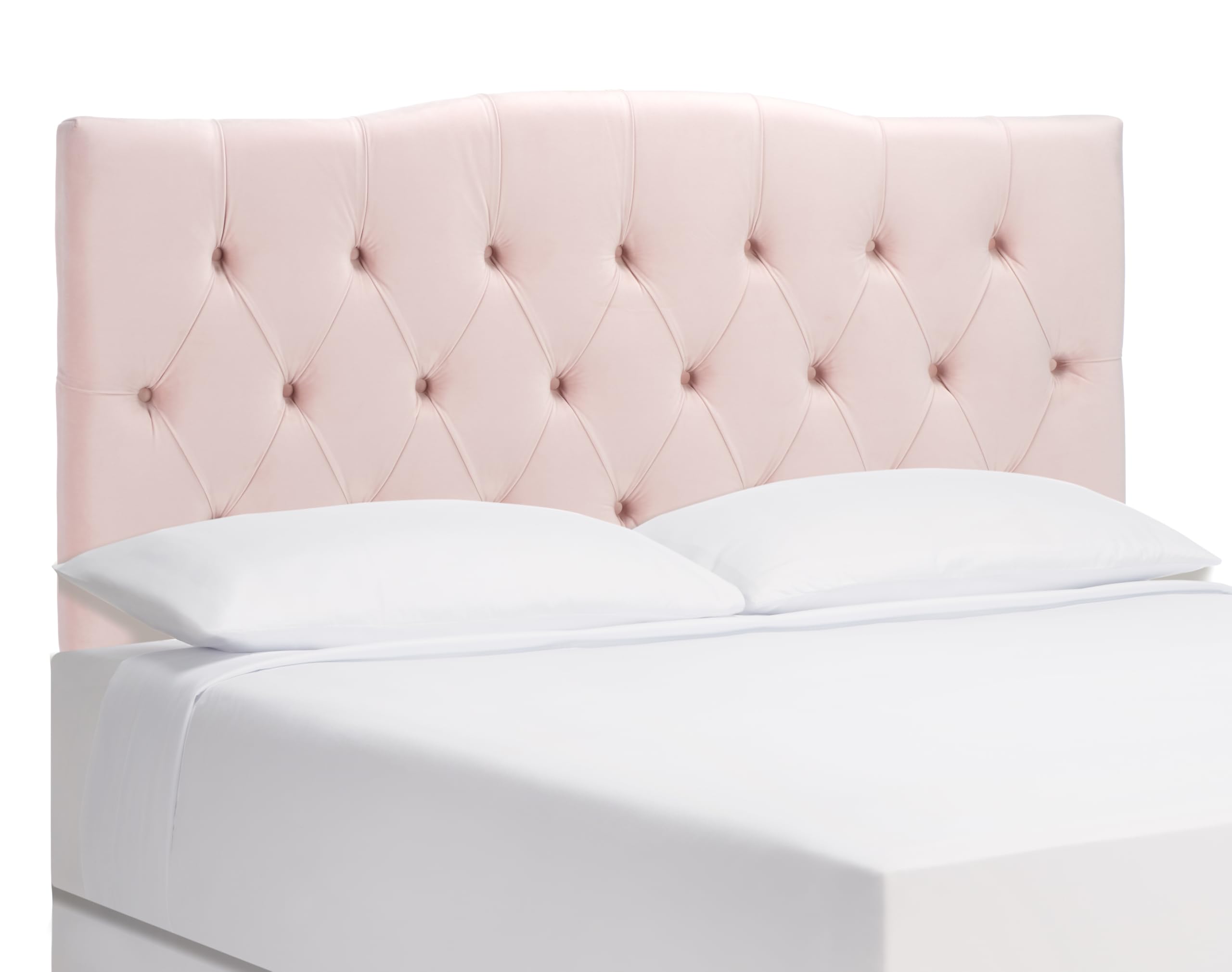 Safavieh Axel Hemp Linen Tufted Headboard King Size - Natural Textured Upholstered Bed Headboard for Master Bedroom, Guest Room & Home Decor