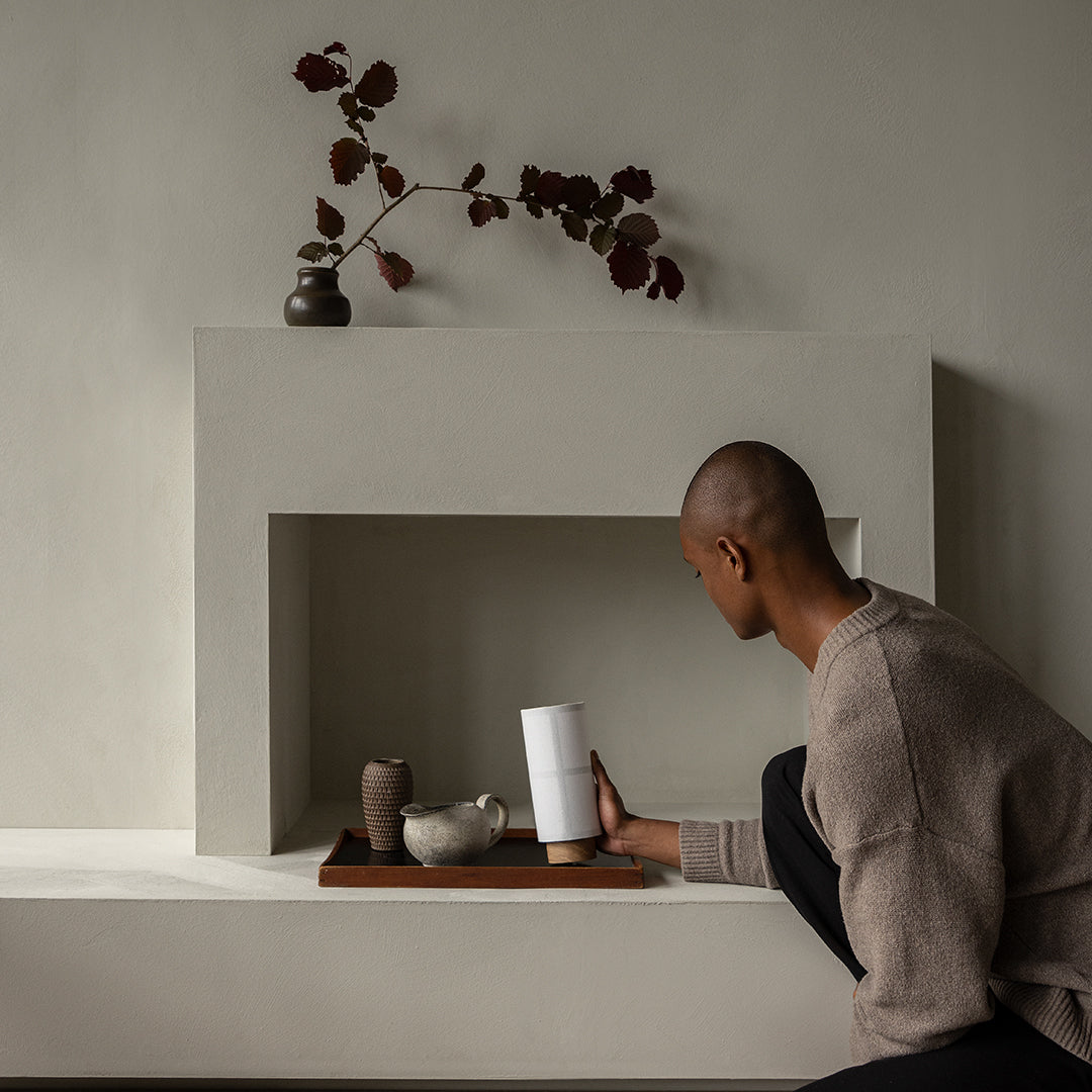 Hashira Portable Table Lamp - USB Rechargeable LED Desk Light with 3 Brightness Levels, Perfect for Reading, Studying, and Bedroom Night Light