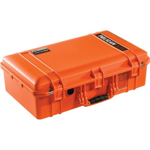 Pelican Air Carry On Hard Case with Pick N Pluck Foam - Orange Waterproof Travel Case for Camera, Drone & Electronics - Perfect for Air Travel & Outdoor Adventures