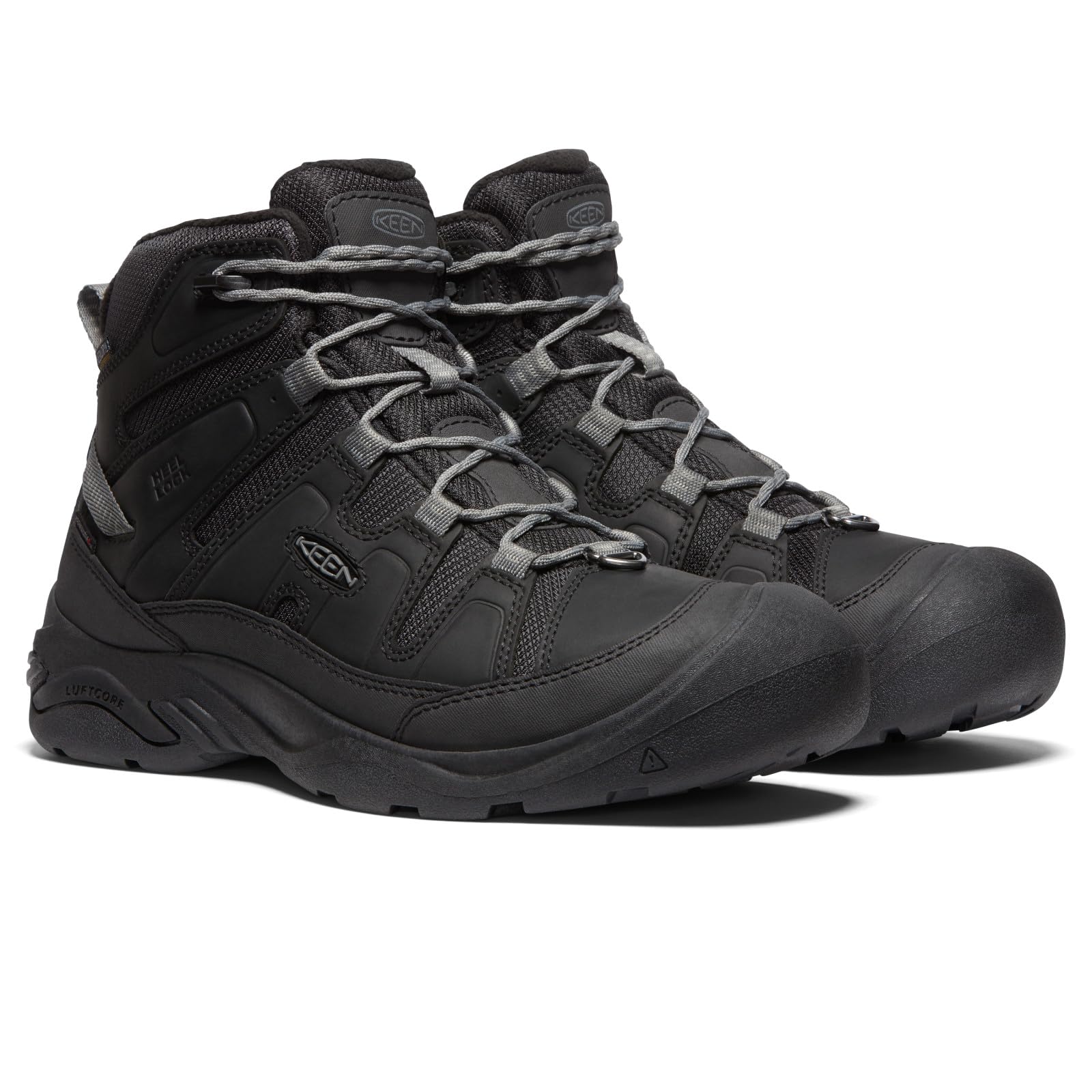 KEEN Men's Circadia Mid Height Polar Insulated Waterproof Hiking Boots - Winter Snow Trekking & Outdoor Adventure Footwear for Cold Weather Hiking, Camping & Mountain Climbing