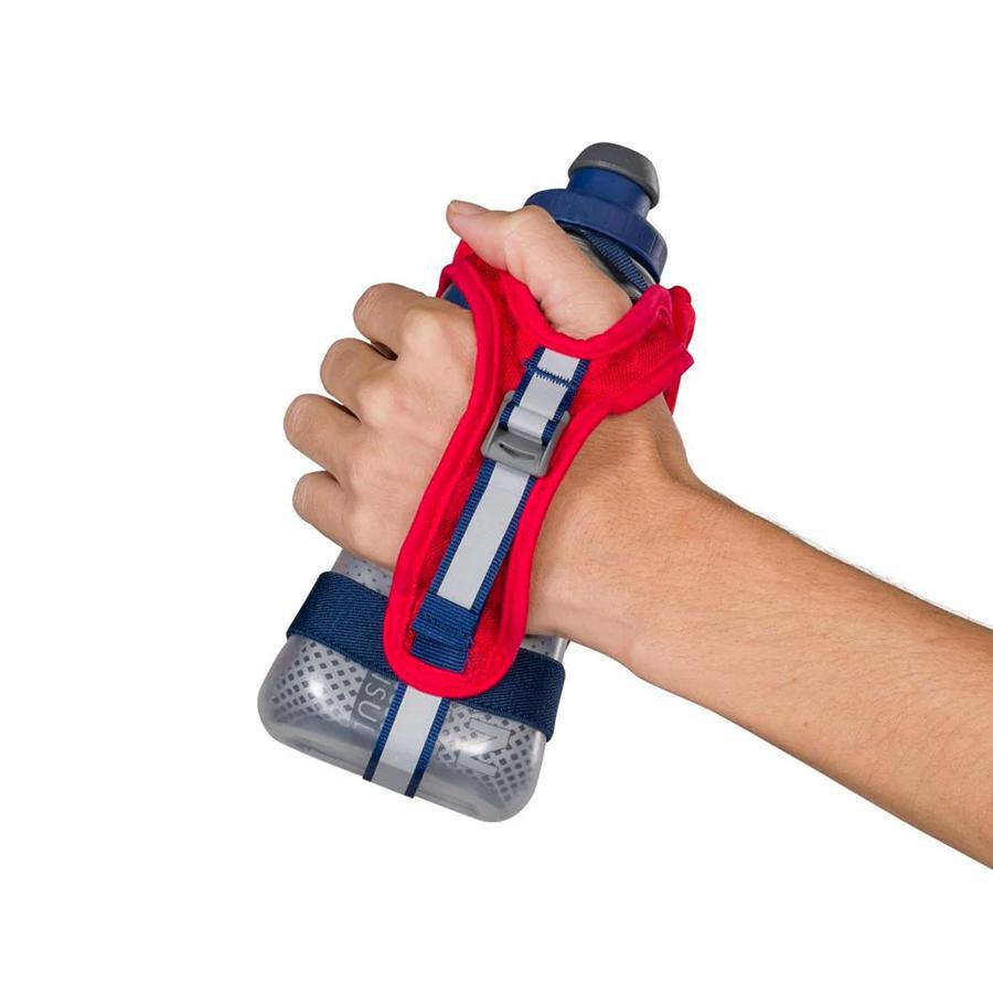 QuickSqueeze Plus 12oz Insulated Handheld Water Bottle - Leakproof & Durable for Gym, Hiking, Travel & Outdoor Activities