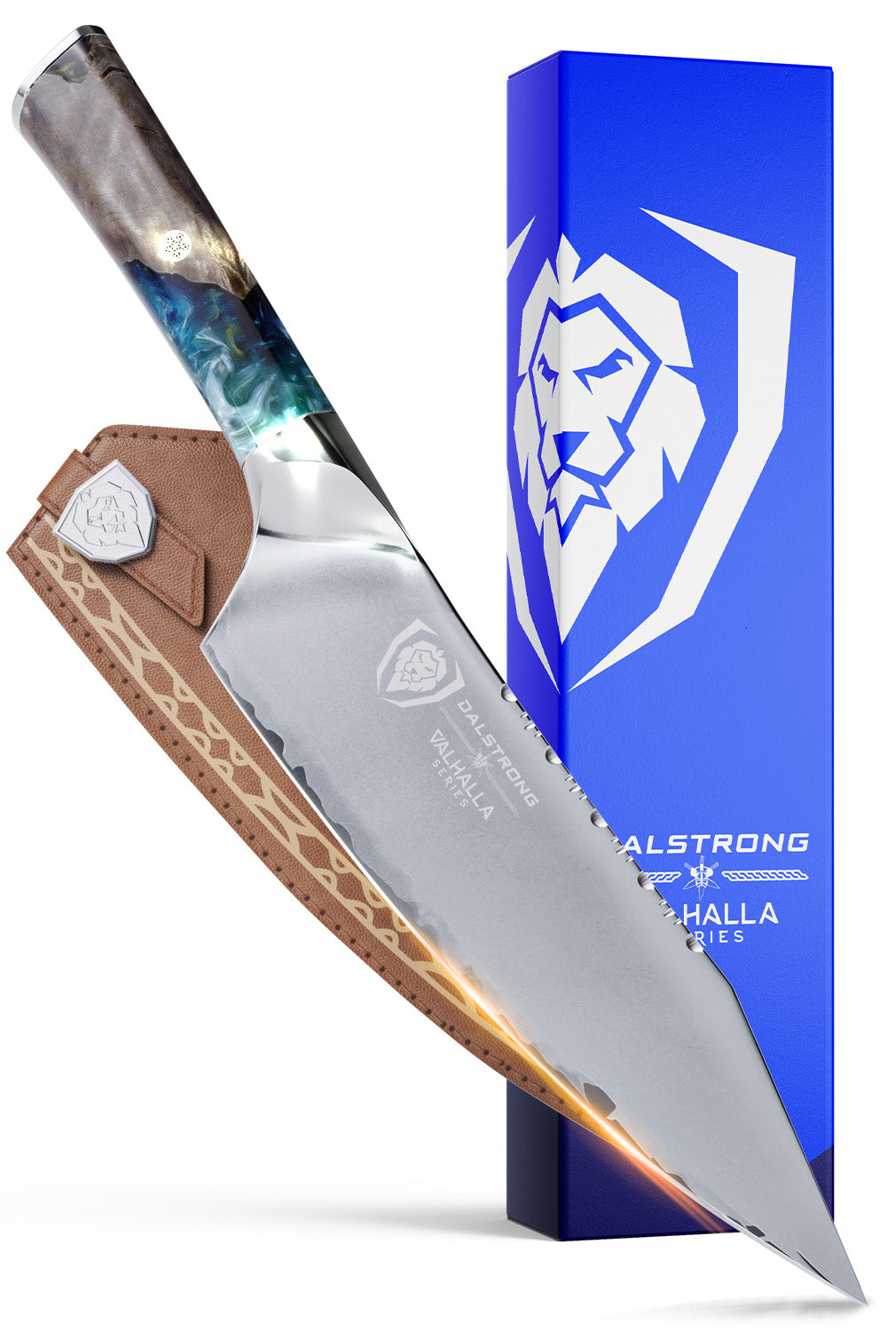Dalstrong Valhalla Series 8-Inch Chef's Knife - Professional German Steel Kitchen Knife for Slicing, Dicing & Chopping - Perfect for Home Cooks & Professional Chefs