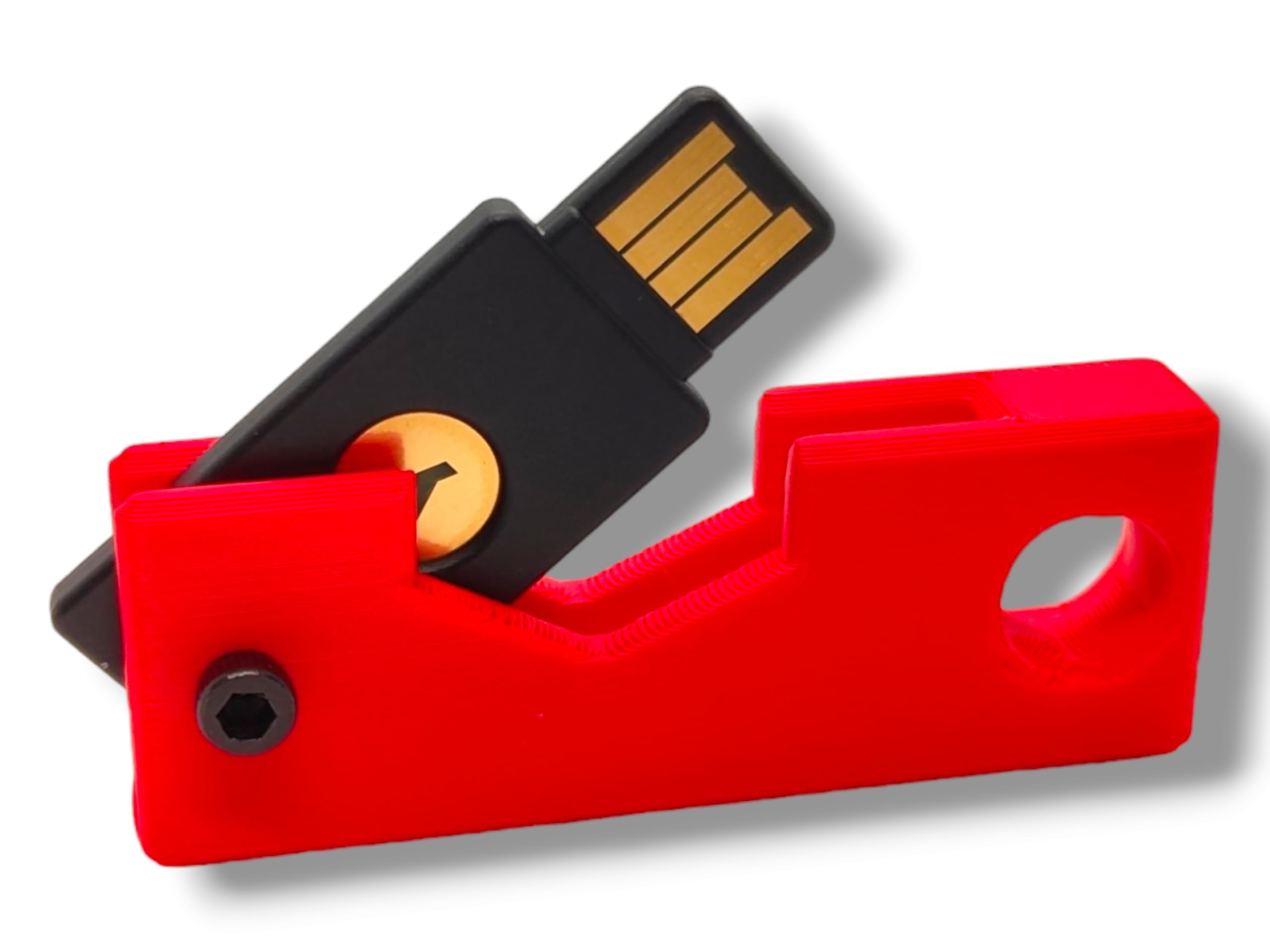 YubiKey 5 NFC & 5C NFC Protective Case - USB & USB-C Hard Cover for Yubico Security Key | Perfect for Travel, Office & Digital Security Protection