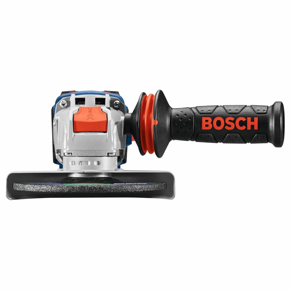 BOSCH GWX18V-13CN PROFACTOR™ 18V X-Lock Cordless Angle Grinder - 5-6 Inch Slide Switch Bare Tool for Metal Cutting, Concrete Grinding & DIY Projects