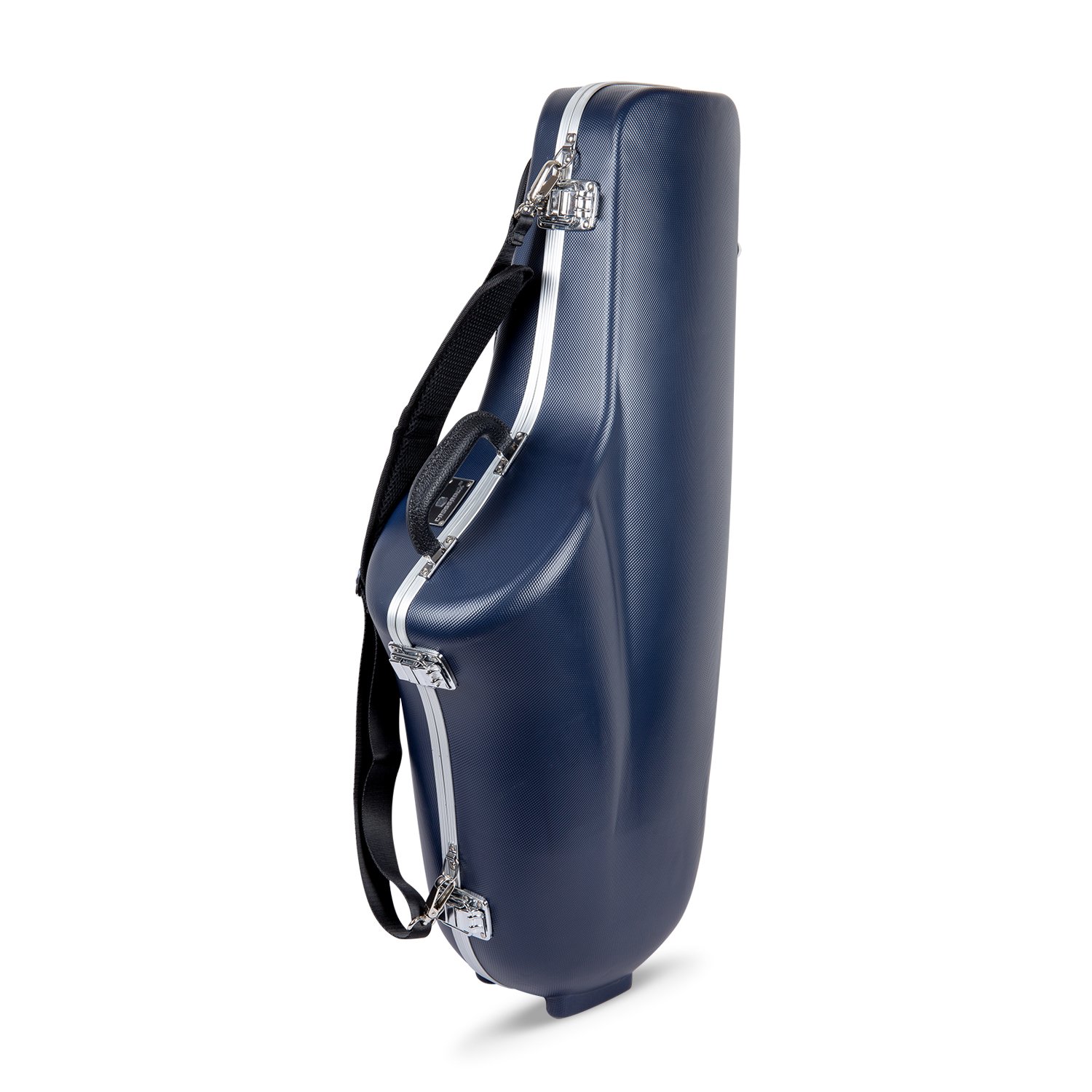 Crossrock ABS Molded Hard Shell Tenor Saxophone Case - Durable & Lightweight Protection for Professional Musicians - Perfect for Travel, Gigging & Storage