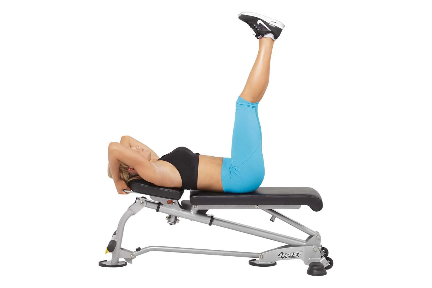 Hoist HF 5167 7-Position Adjustable Folding Weight Bench for Home Gym - Perfect for Strength Training, Full-Body Workouts & Compact Storage