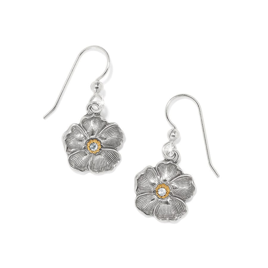Bella Garden French Wire Earrings for Women - Elegant Floral Dangle Earrings - Perfect for Weddings, Parties & Everyday Wear