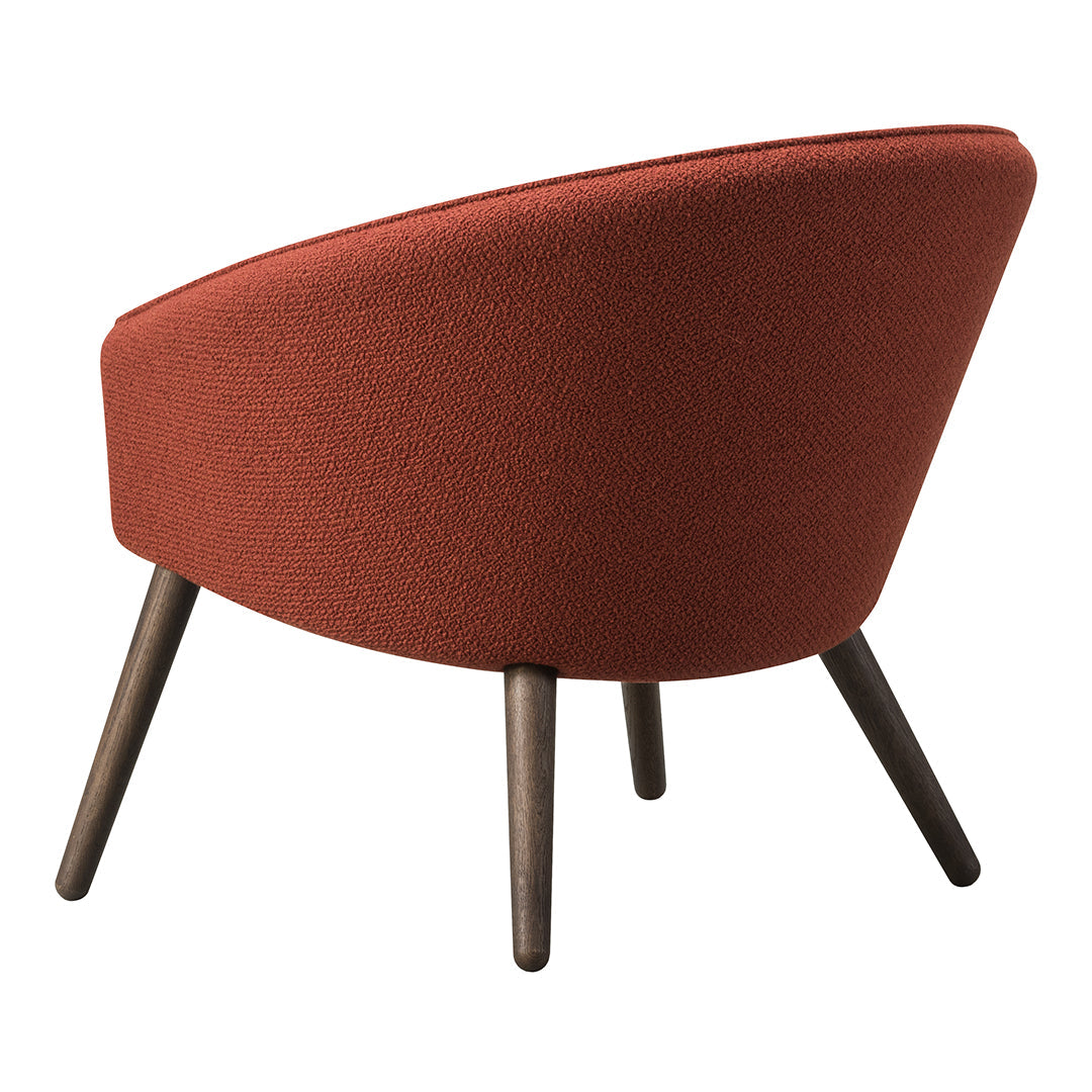 Ditzel Lounge Chair - Modern Upholstered Accent Chair for Living Room, Bedroom & Office - Comfortable Mid-Century Style Armchair with Soft Fabric - Perfect for Relaxing, Reading & Decorating Spaces