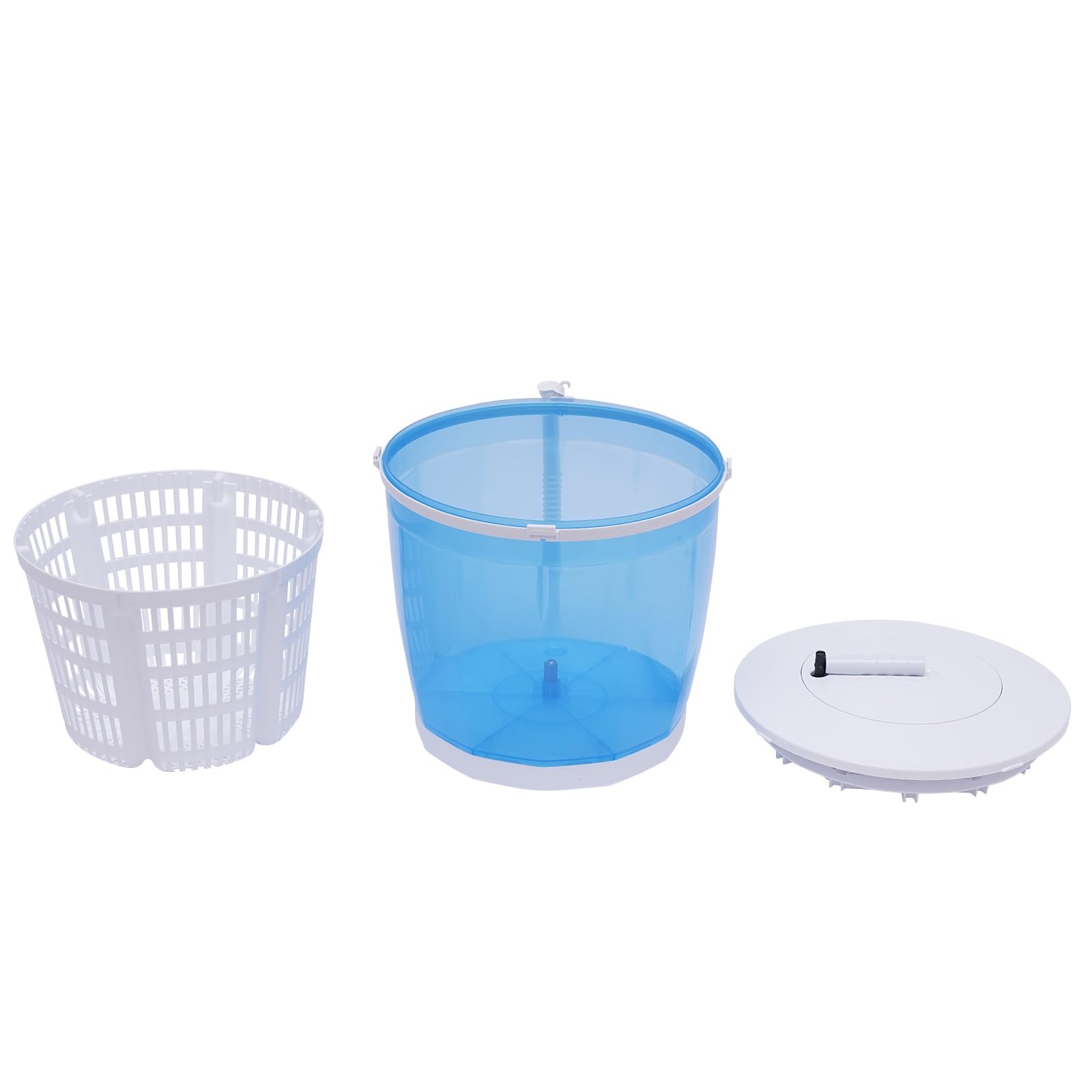 Portable Manual Clothes Spin Dryer - Non-Electric Laundry Spinner for Camping & Travel - Compact Hand-Powered Clothes Dehydrator - Mini Spin Dryer for Small Loads up to 4.4 lbs - Perfect for Apartments, RVs & Off-Grid Living