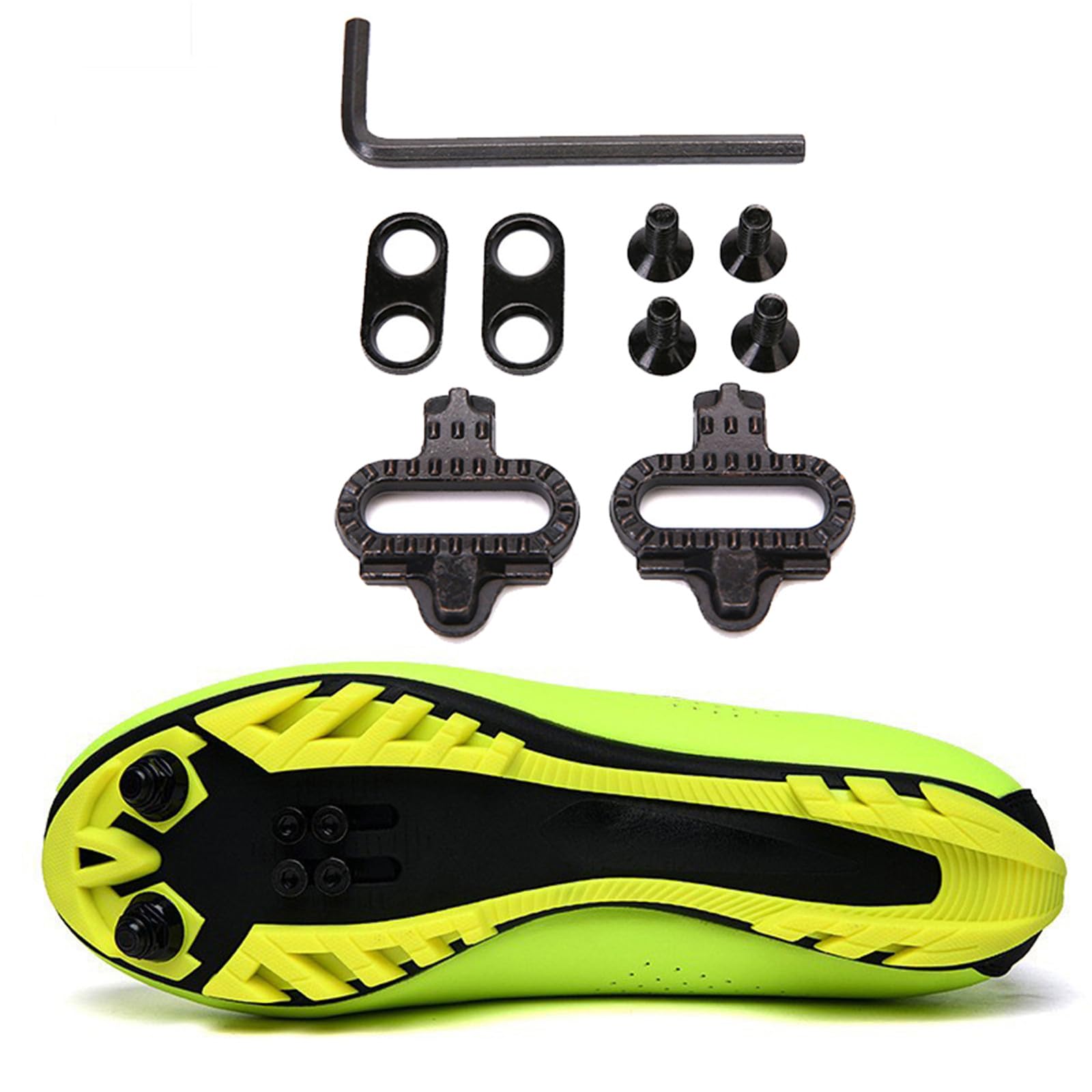 Hixingo Men's & Women's Cycling Shoes - SPD Compatible MTB Bicycle Sneakers with Cleats, Breathable Mountain Bike Shoes for Road & Indoor Spinning | Perfect for Commuting, Trail Riding & Gym Workouts