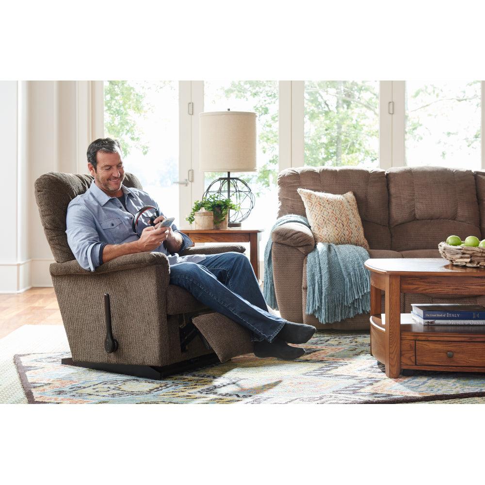 Comfortable Collage Recliner 734 10 B1439 78 - Ergonomic Living Room Chair with Adjustable Backrest for Relaxing, Watching TV & Napping