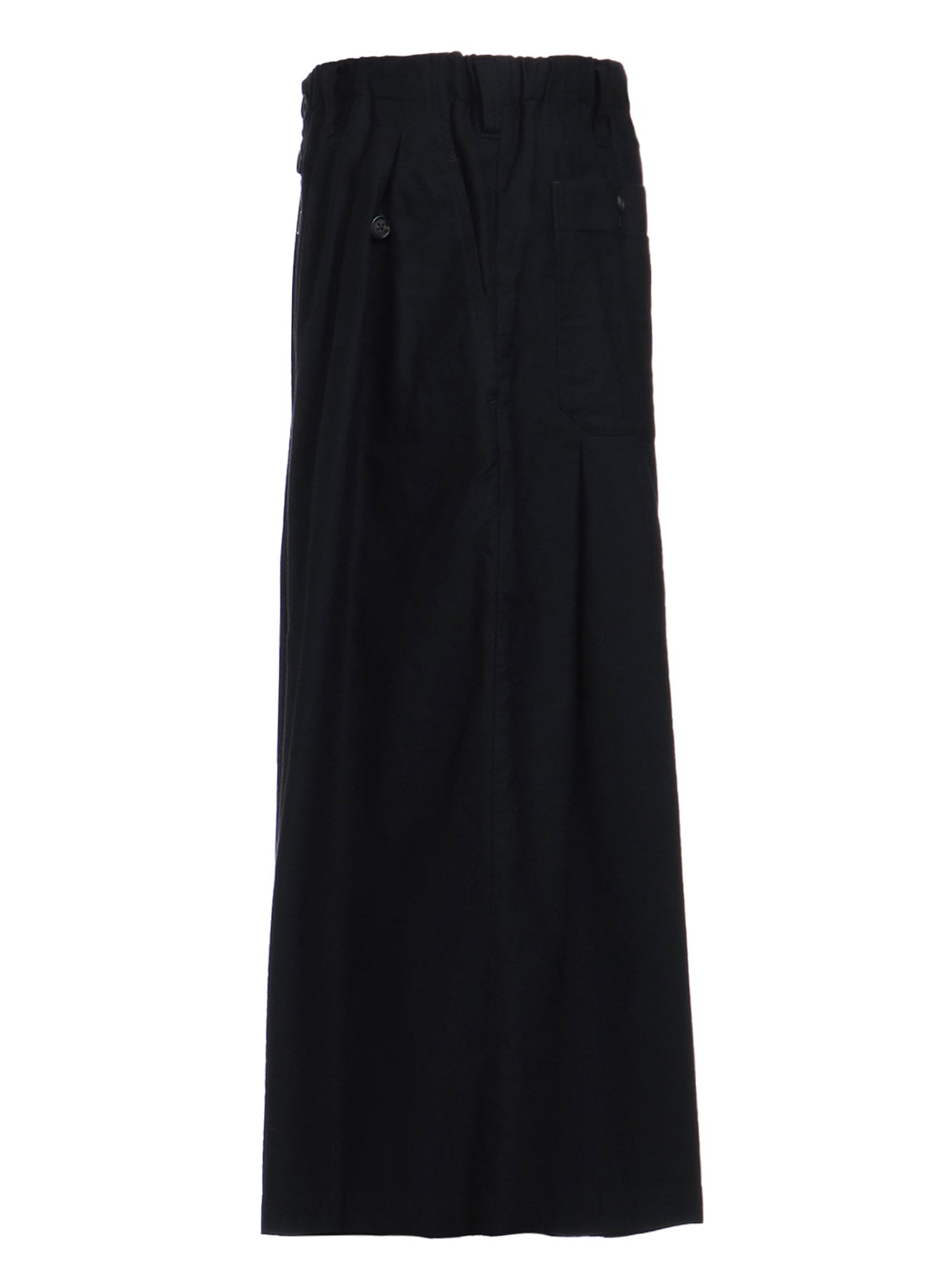 Stylish Cotton Twill Cropped Wide Pants with Gusseted Flap Pockets - Women's High Waisted Casual Trousers for Work, Travel & Everyday Wear