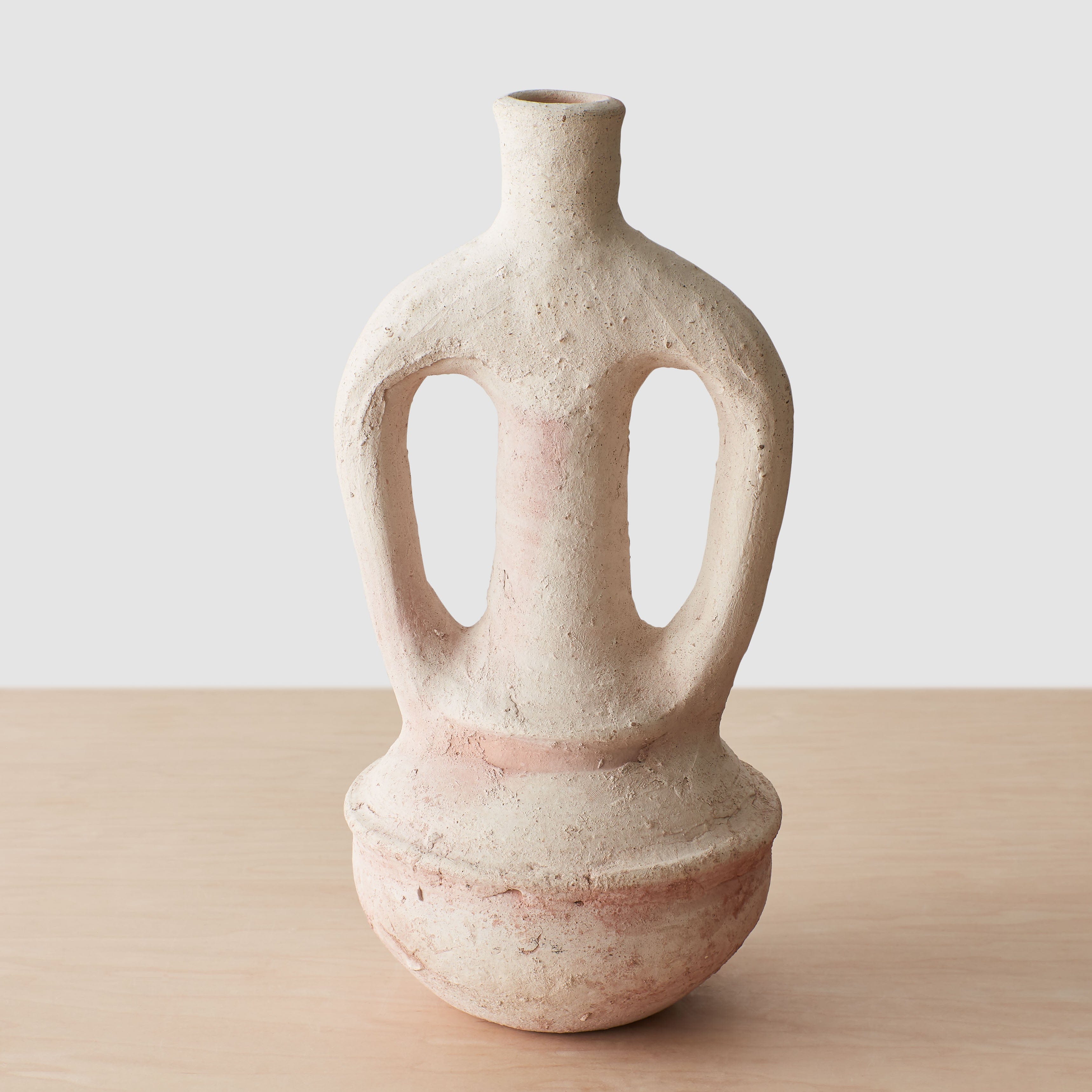 Aya Vase - Modern Ceramic Flower Vase for Home Decor, Wedding Centerpiece & Gift Idea - Perfect for Living Room, Dining Table & Office Desk Decoration
