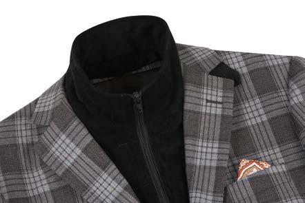 ALESSANDRO VITELLO Men's Slim Fit Blazer - Lightweight Stretch Sport Coat for Business & Casual Wear - Model 565 8 | Perfect for Office, Weddings & Special Occasions