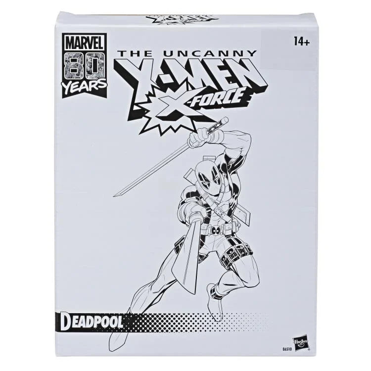 Deadpool Marvel Legends Action Figure - 80th Anniversary Collectible for Marvel Comics Fans | Perfect for Display, Gifts & Comic Book Collections