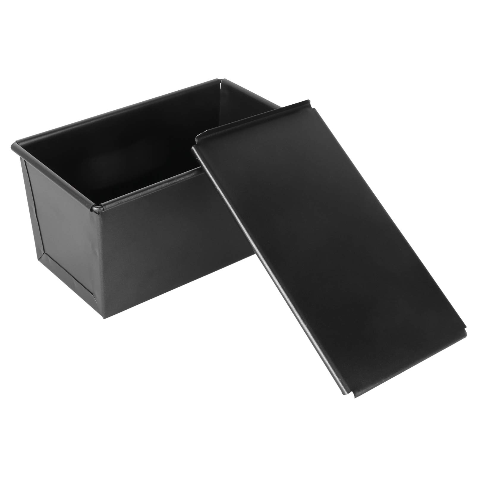Premium Stainless Steel Loaf Pan with Lid - Nonstick Baking Pan for Bread, Cake & Toast - Oven Safe Bread Box with Quick Release Coating - Perfect for Homemade Banana Bread, Pound Cake & Artisan Loaves