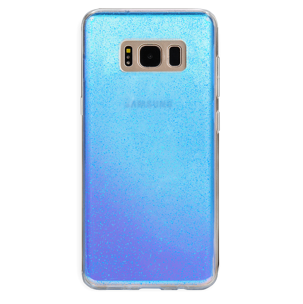 Glitter Nebula Samsung Galaxy Phone Case - Protective Cover for Galaxy S21/S20/S10 - Sparkle Glam Design for Everyday Use & Special Occasions